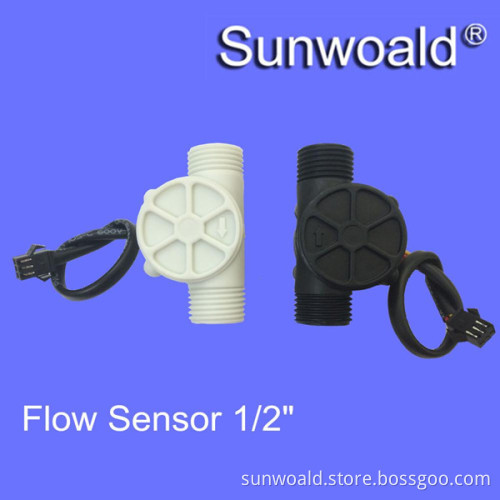 G1/2" mini Plastic Water hall Sensor water flow meter sensor